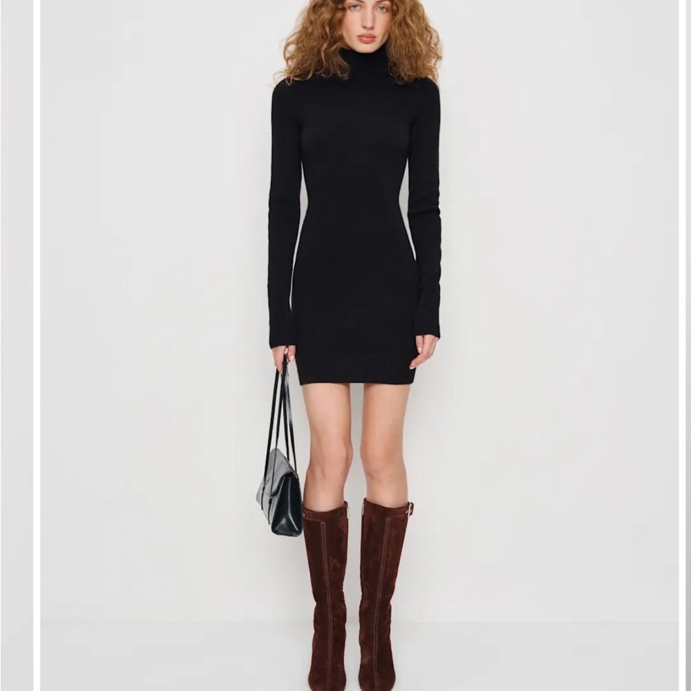 Reformation Helly Cashmere Mini Dress